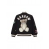 COLLEGE JACKET JUNIOR UNISEX BLACK - BARROW KIDS