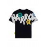 JERSEY T-SHIRT JUNIOR UNISEX BLACK - BARROW KIDS