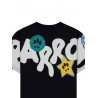 JERSEY T-SHIRT JUNIOR UNISEX BLACK - BARROW KIDS