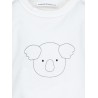 KOALA PRINT SWEATSHIRT  WHITE - BAMBOOM