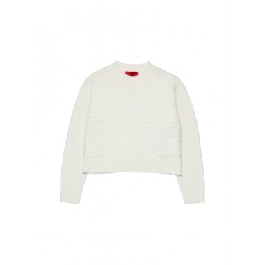 Max&Co. WOOL SWEATER BUTTERCREAM - MAX&Co. MX0068MX043MX102-Bi-N212425