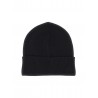 CAPPELLO LOGATO COTONE NERO