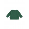 T-SHIRT WITH BEAR APPLICATION FOREST GREEN - MOSCHINO KIDS