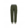 CARGO SWEATPANTS green Cypress  P. MICK STRIPES  - K-WAY