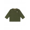 LONG SLEEVE T-SHIRT Green Cypress  E. ELMETTE PEACH  - K-WAY