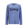 LONG SLEEVE T-SHIRT WITH PRINTING TIMON STONE WASH BLUE - RETOUR JEANS