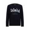 LONG SLEEVE T-SHIRT WITH PRINTING TIMON BLACK - RETOUR JEANS