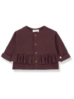 Cardigan con rouches Vanessa