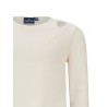 RIBBED T-SHIRT IDA CREAM - RETOUR JEANS