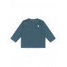 LONG SLEEVE T-SHIRT GREY BLUE AVIO  E. ELMETTE PEACH  - K-WAY