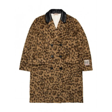 N.21 Kids LEOPARD COAT TANNIN BROWN - N.21 Kids N21983N03400N717-Ma-N212425