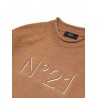 SWEATSHIRT TANNIN BROWN - N.21 Kids