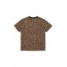 LEOPARD T-SHIRT TANNIN BROWN - N.21 Kids