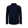 CAMICIA NIDO D'APE GINO BLU