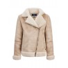 YANNY ECO-SHEEP JACKET BEIGE - RETOUR JEANS