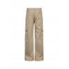 COTTON GABARDINE TROUSERS TORRY SAND - RETOUR JEANS