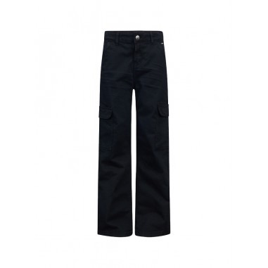 Retour Jeans COTTON GABARDINE TROUSERS TORRY BLACK - RETOUR JEANS RJG-43-4089000-Ne-retour2425