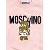 SWEATSHIRT+PANTS SET PINK - MOSCHINO KIDS