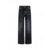 PANTALONE DENIM LARGO ROCKO NERO