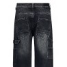 PANTALONE DENIM LARGO ROCKO NERO