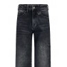 PANTALONE DENIM LARGO ROCKO NERO