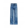 JEANS PANTS WITH RIPS ZAZA DENIM - RETOUR JEANS