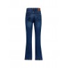 PANTALONE JEANS ZAMPA CON STRAPPETTI ANOUCK BLU