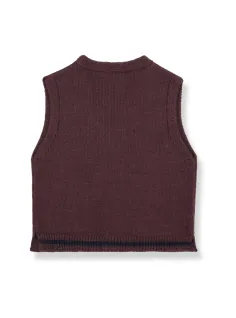 Thomas knitted vest 2