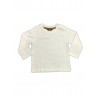 LONG SLEEVE T-SHIRT White Gardenia  E. ELMETTE PEACH  - K-WAY