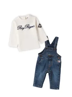 Overalls + T-shirt set