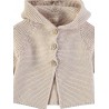 HOODIE CARDIGAN  LIGHT PINK - LI&ME