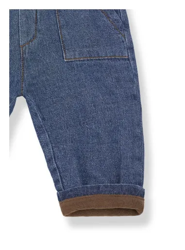 William lined jeans trousers