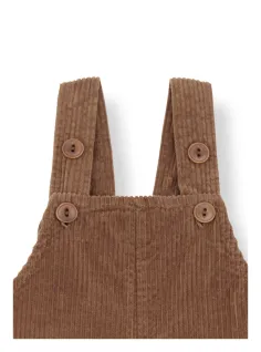 Benoit velvet dungarees 2