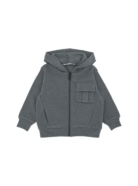 Cardigan con cappuccio