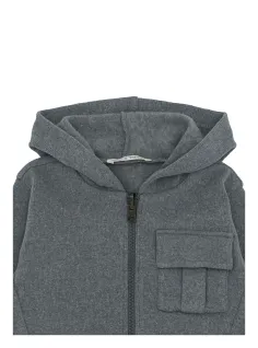 Cardigan con cappuccio 2