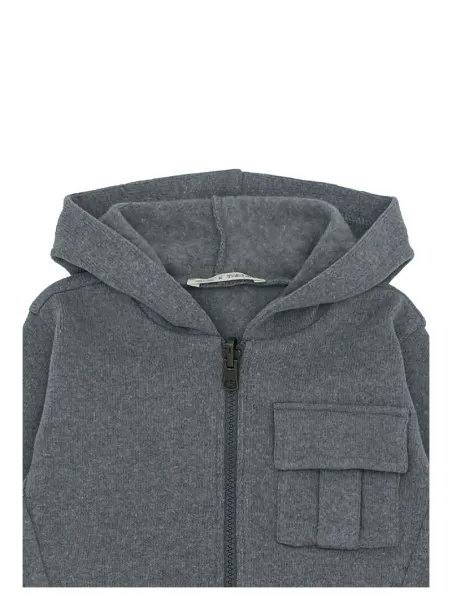 Cardigan con cappuccio