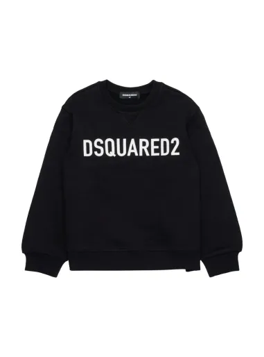 BLACK SWEATSHIRT - DSQUARED
