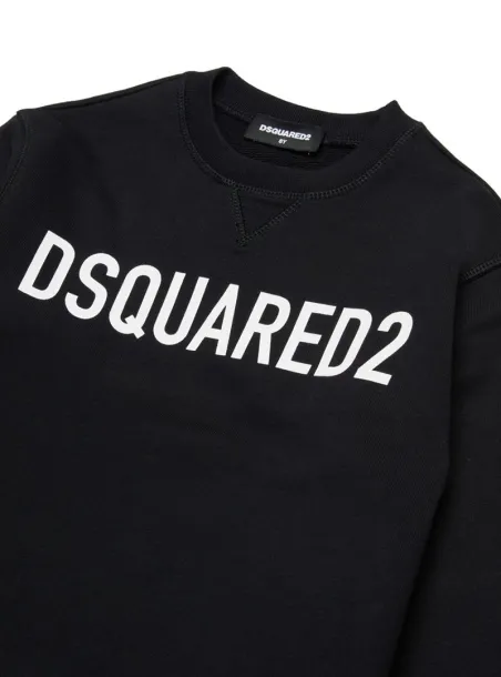 BLACK SWEATSHIRT - DSQUARED