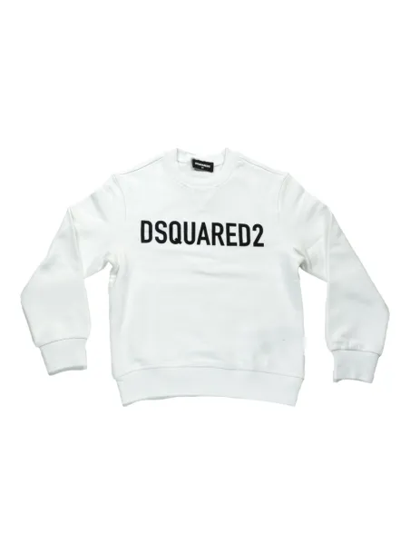 WHITE SWEATSHIRT - DSQUARED