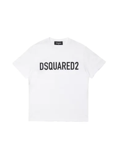 WHITE T-SHIRT - DSQUARED