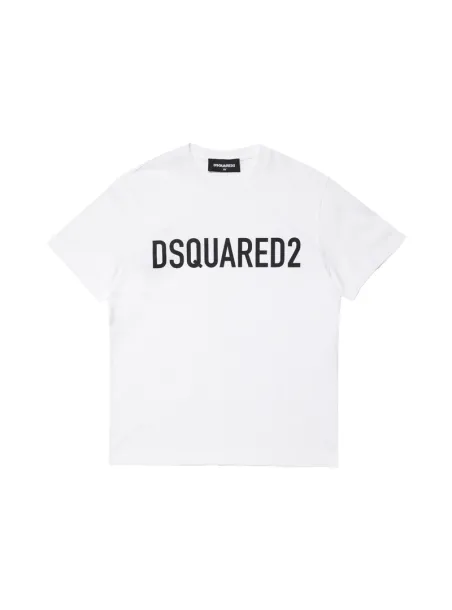 WHITE T-SHIRT - DSQUARED