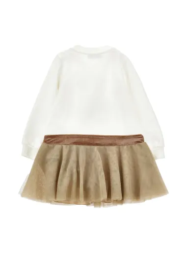 Hello Teddy sweatshirt dress