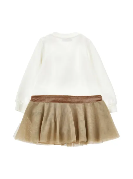 Hello Teddy sweatshirt dress