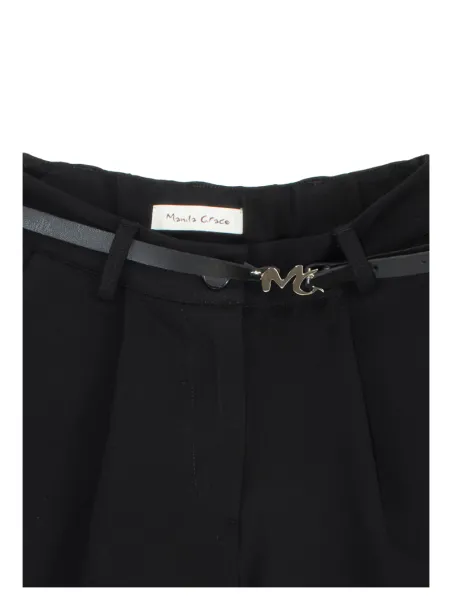 Bermuda shorts with belt