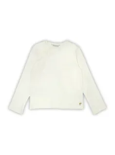 T-shirt stretch con fiocchetti