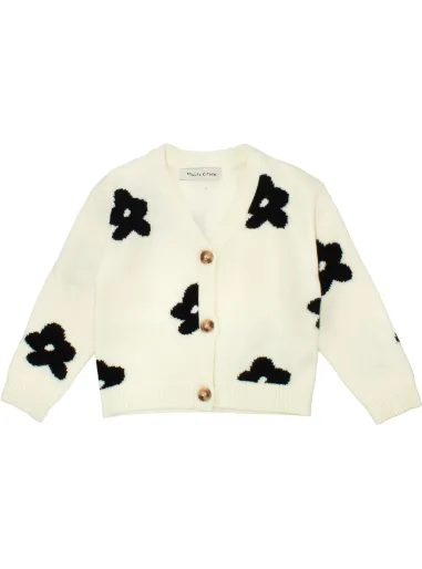 Cardigan viscosa jacquard