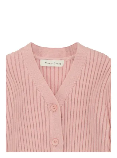 Cardigan viscosa a coste