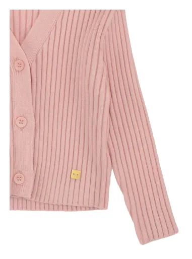 Cardigan viscosa a coste