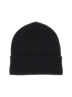COTTON LOGO HAT BLACK - MOSCHINO KIDS 2