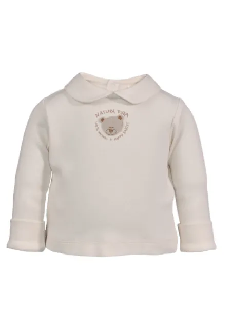 Camicia a collo tondo